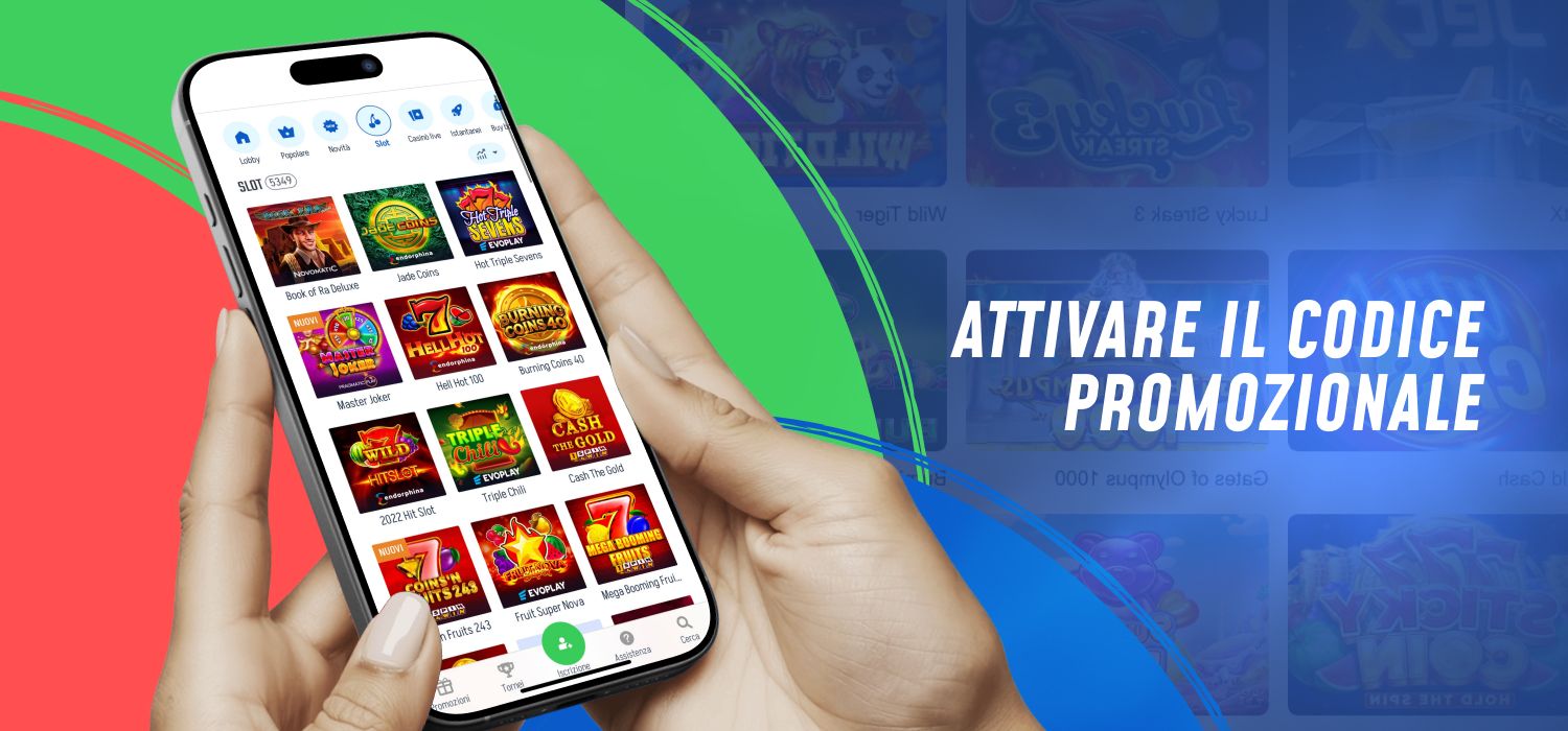 Attivare il codice promozionale